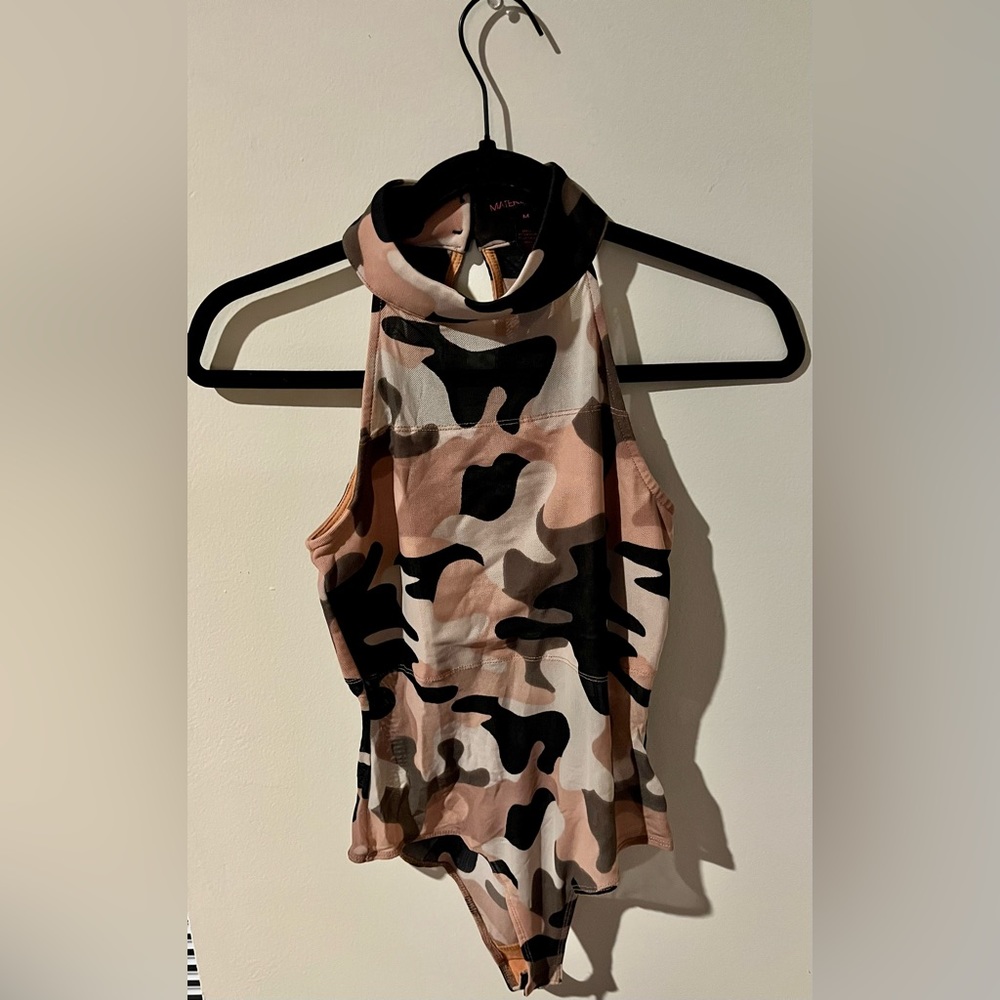 Material Girl Camouflage M Bodysuit